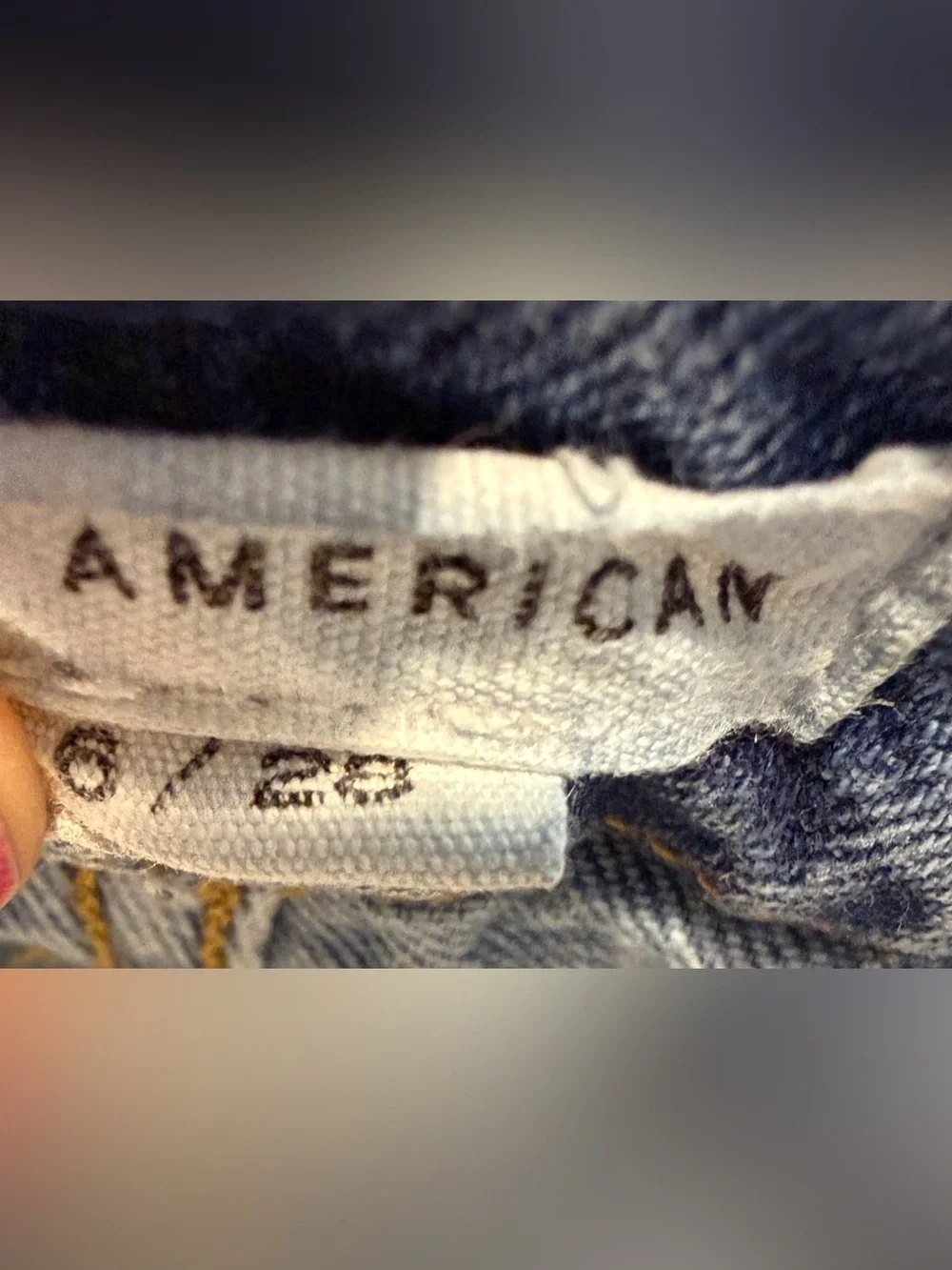 Good American Good Classic Straight High Rise Jeans Size 6/28 Medium Wash - Picture 8 of 9